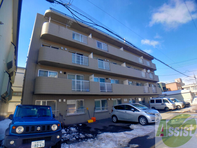 建物外観　札幌市北区北二十四条西「マリノス２４」