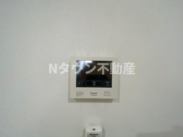 セキュリティ　モニター付きインターフォンです
