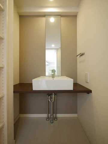 洗面設備　別間取り参考写真