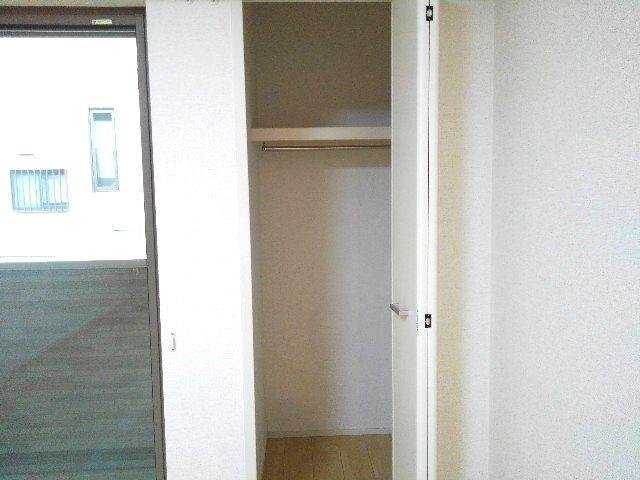 収納　たっぷりとした収納スペースです