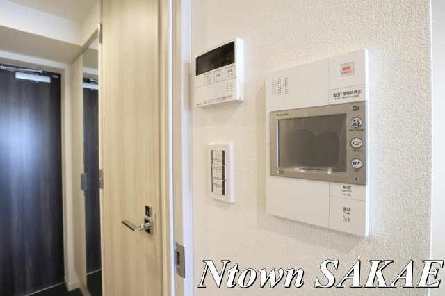 セキュリティ　モニター付きインターフォンです
