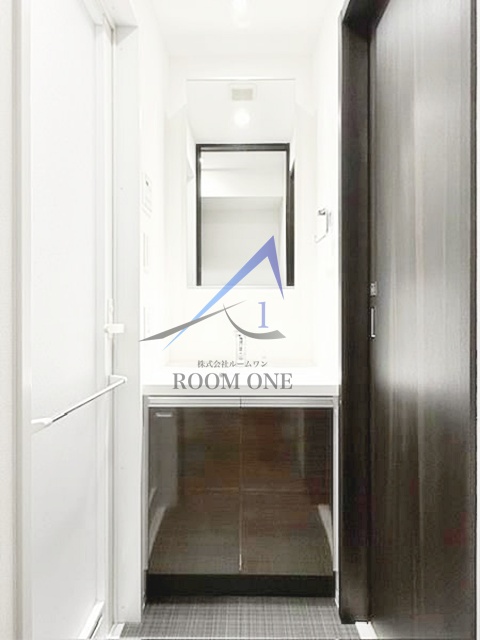 洗面設備　洗面台です。