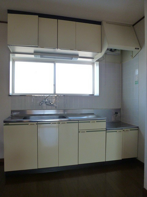 キッチン　写真は202号室です