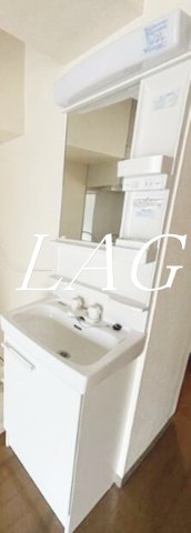 洗面設備　洗面台です。