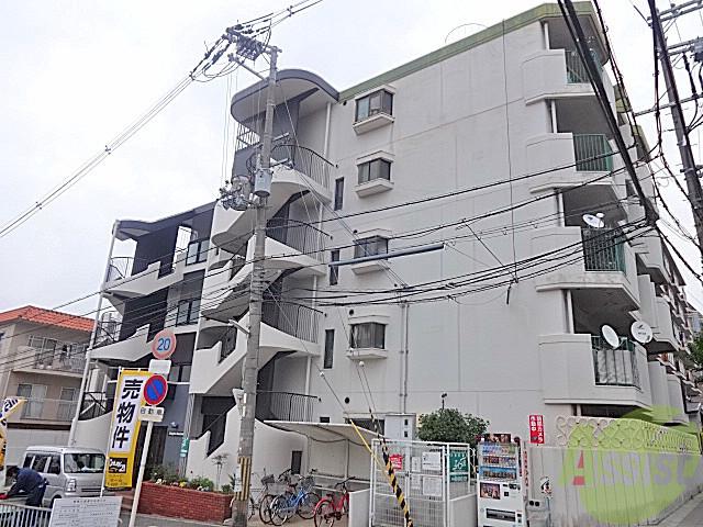 建物外観　豊中市長興寺北「ハイツくれない」