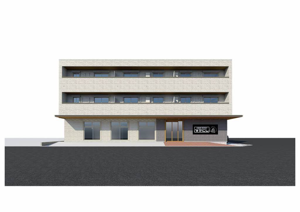 建物外観　完成予想図