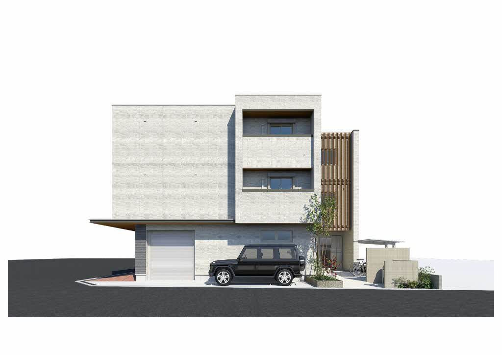 建物外観　完成予想図