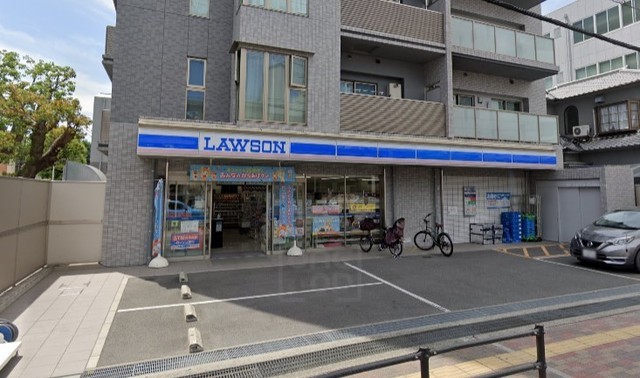 コンビニ　ローソン　吹田豊津中学校前店（コンビニ）まで343m