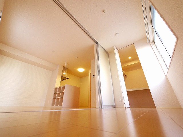 収納　大きなスペースがあり、収納には困りません