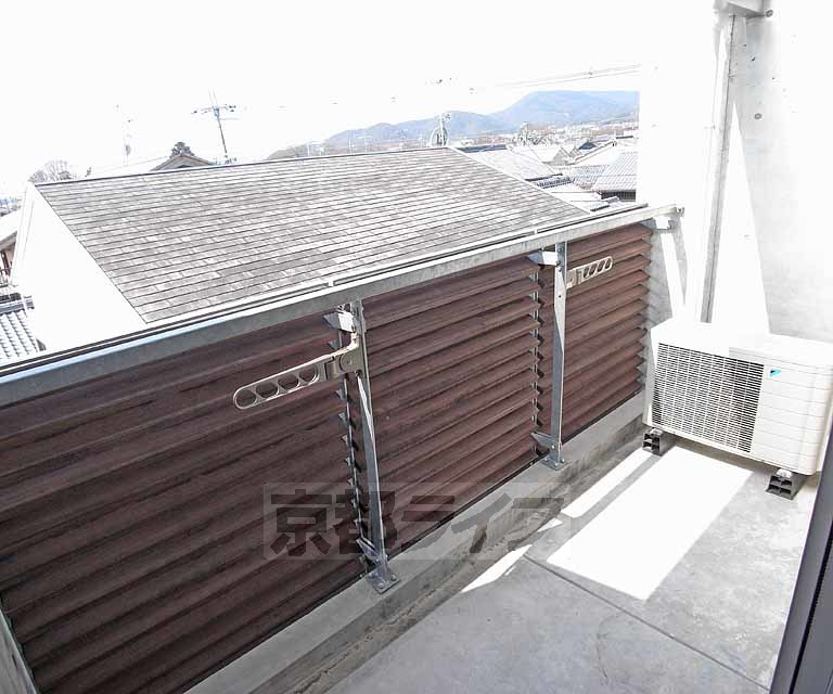 バルコニー　風当りの良いバルコニーです。