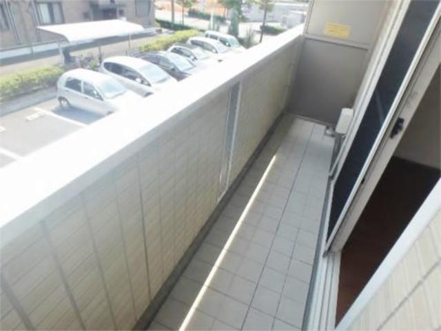 バルコニー　お洗濯もバッチリ