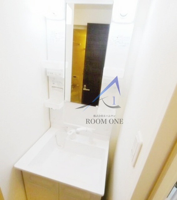 洗面設備　洗面台です。