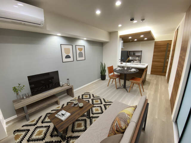 居室・リビング　家具家電小物はイメージ　実際の付帯はございません。