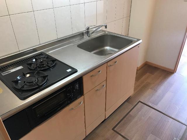 キッチン　ガスコンロ2口