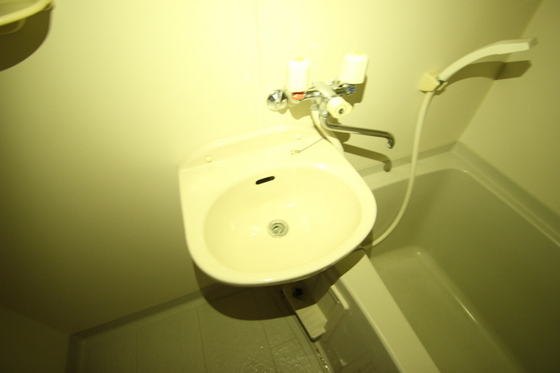 洗面設備　※別号室の写真です。