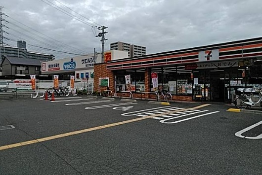 コンビニ　セブンイレブン 大阪北島3丁目店（コンビニ）まで3523m