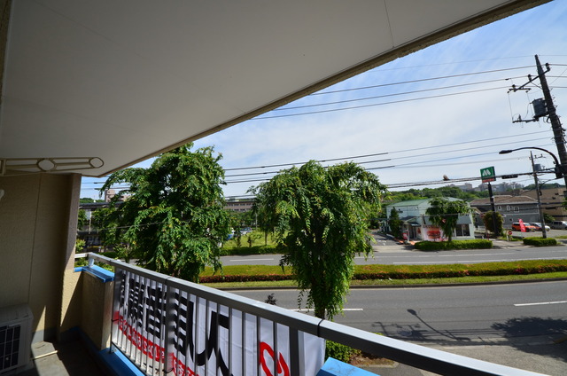 バルコニー　★陽のあたる、明るいバルコニー★