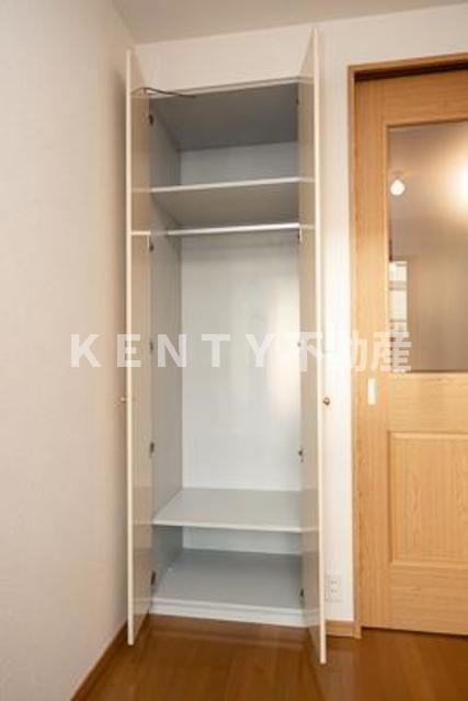 収納　十分な収納スペースがあります