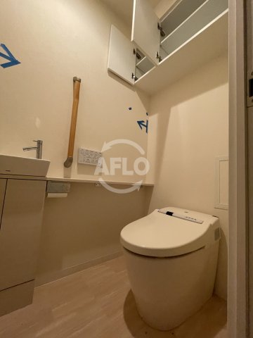 トイレ　リバーガーデンECOシティアリスの森　温水洗浄便座