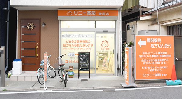 ドラックストア　サニー薬局菅原店（ドラッグストア）まで350m