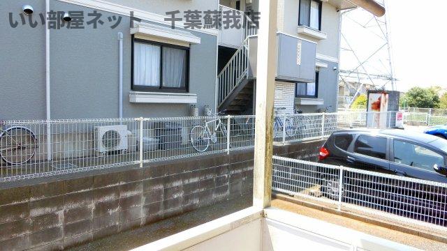 バルコニー　バルコニーがあります