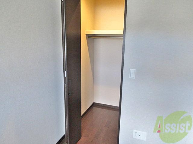 収納　収納はウォークインタイプ！オシャレを楽しめますよ！