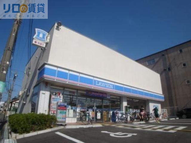 コンビニ　ローソン東淀川大道南店（コンビニ）まで198m