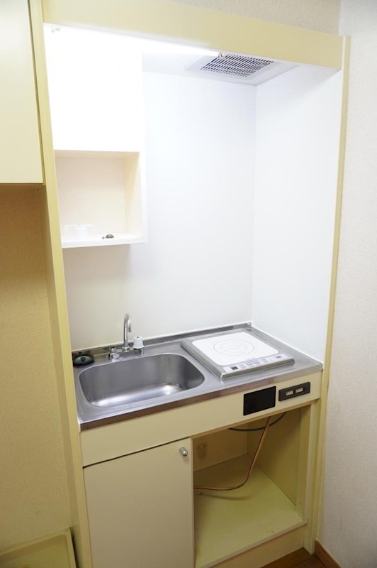 キッチン　ＩＨクッキングヒーター付ミニキッチン