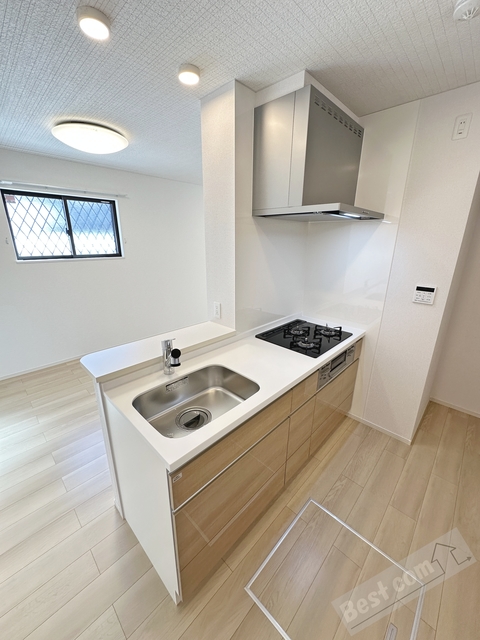 キッチン　同施工会社の同仕様写真です。