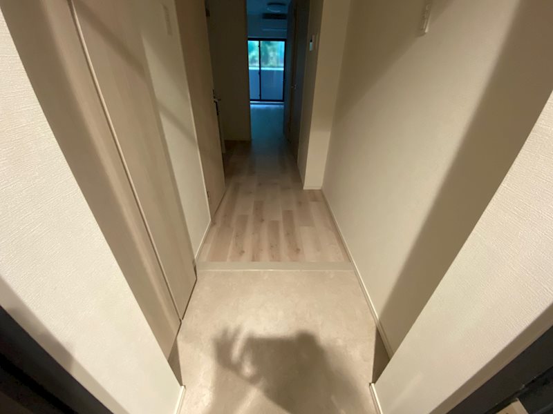 玄関　明るい玄関です