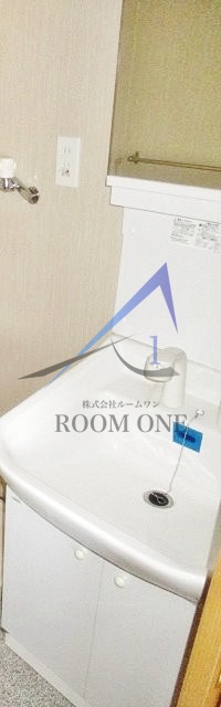 洗面設備　洗面台です。