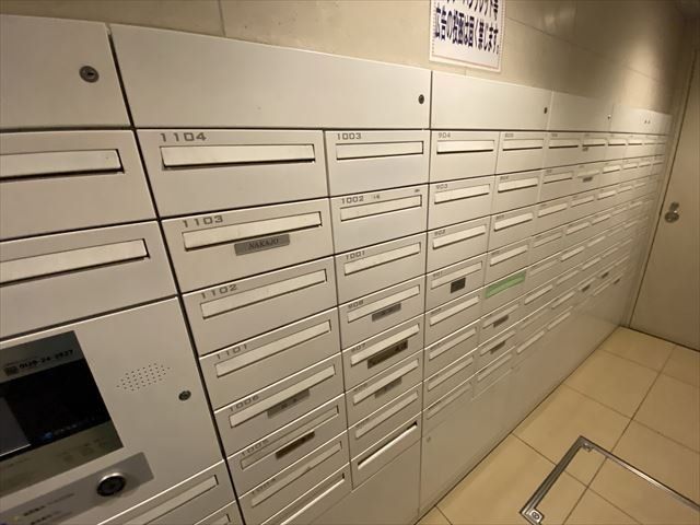 その他共有部分　メールボックス