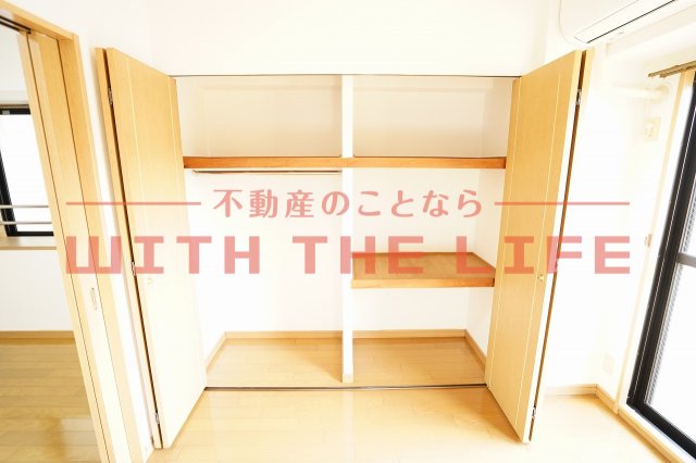 収納　収納のためのスペースです