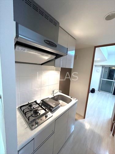 キッチン　2口コンロで使いやすいシステムキッチン♪