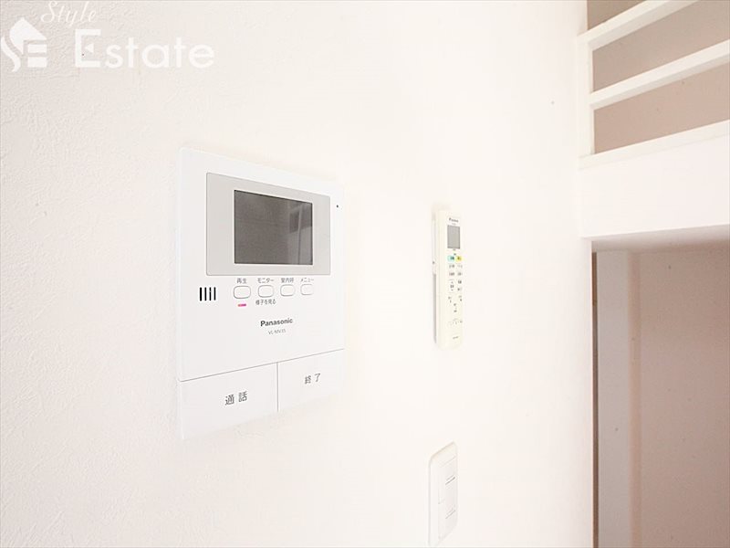 セキュリティ　モニター付きインタターホン
