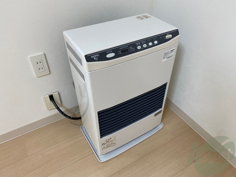 その他設備　灯油暖房です。札幌の寒い冬もこれで大丈夫！