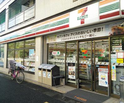 コンビニ　セブンイレブン 川崎神明町店（コンビニ）まで299m