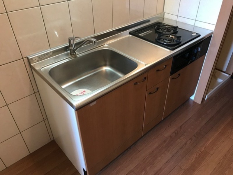 キッチン　図面と現状に相違がある場合には現状を優先