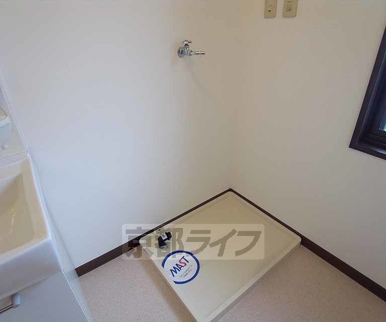 その他設備　洗濯機置き場です