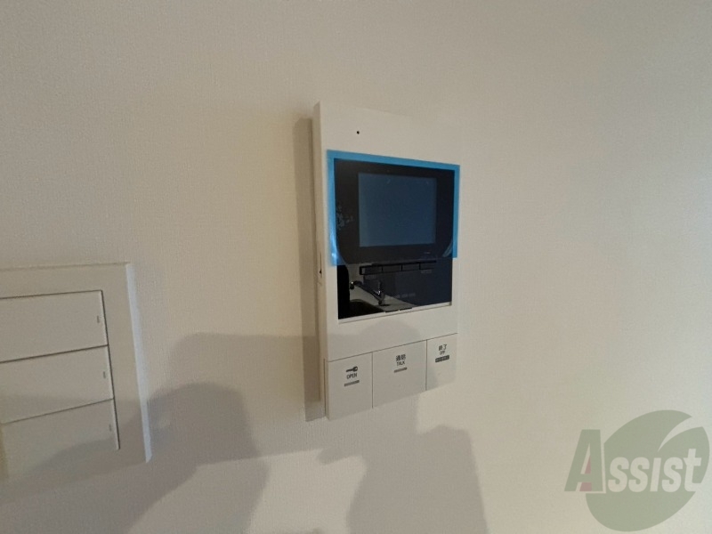 セキュリティ　インターホンで来客確認ができます。安心ですね。