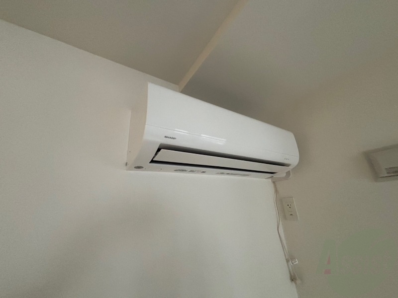 その他設備　エアコンが設置してありますので、寒暖対策もばっちり。