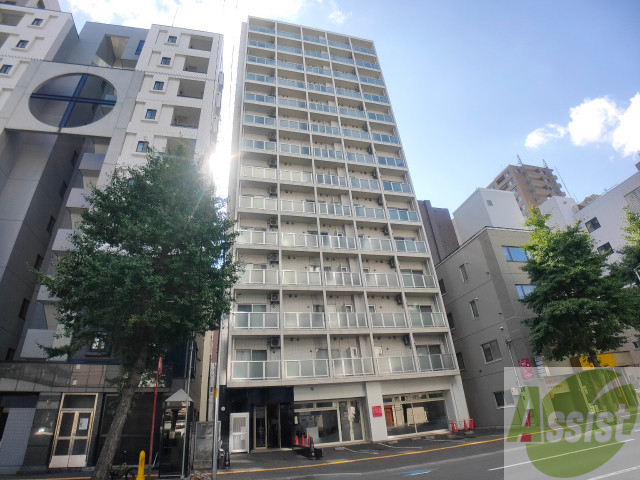 建物外観　札幌市中央区南３条西「ＫＤＸレジデンス南三条」