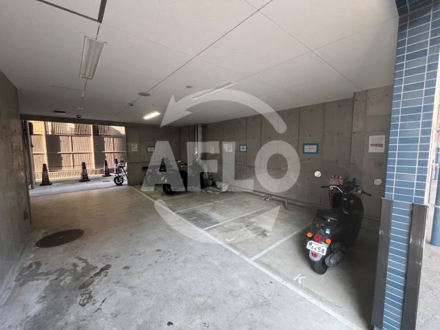 その他共有部分　プレサンス難波インフィニティ　バイク置き場