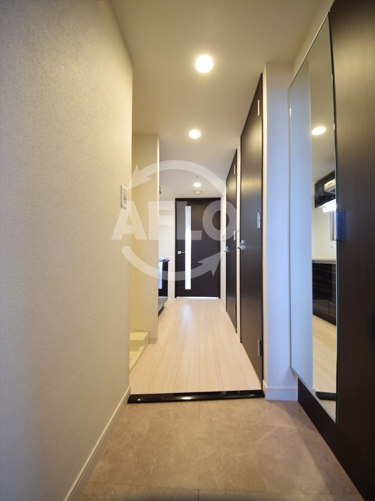 玄関　プレサンス難波インフィニティ　玄関