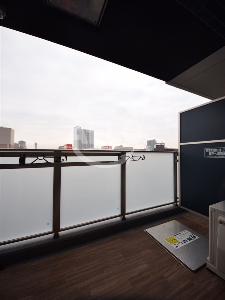 バルコニー　プレサンス難波インフィニティ　バルコニー