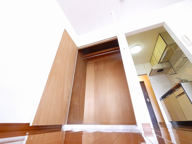 収納　たっぷりとした収納スペースです