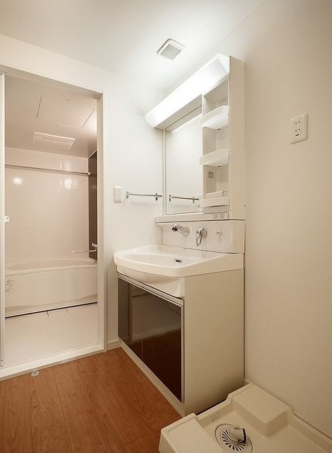 洗面設備　別のお部屋の写真です。