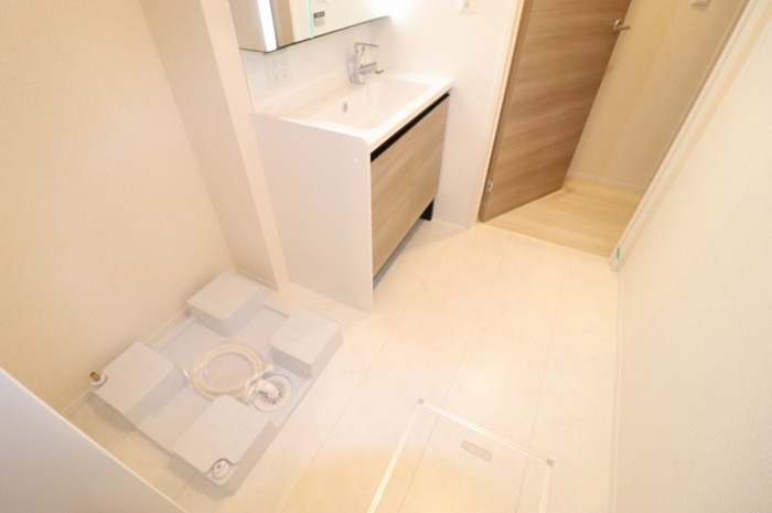 洗面設備　洗面所 洗髪洗面化粧台あり