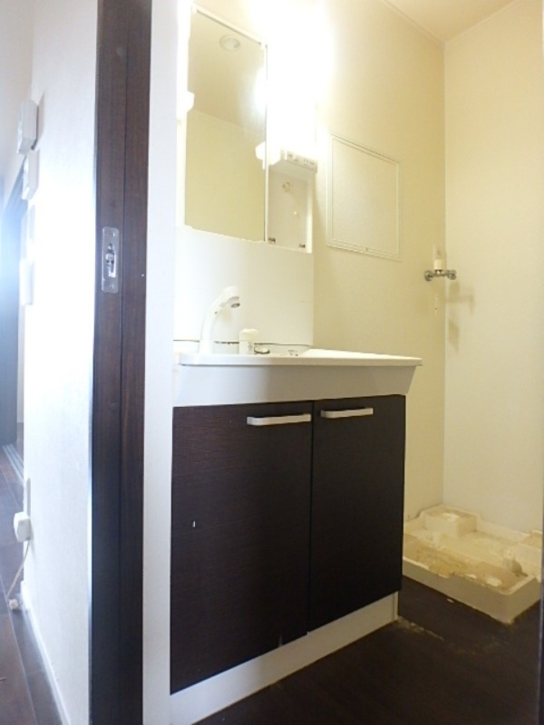 洗面設備　図面と現状に相違がある場合には現状を優先