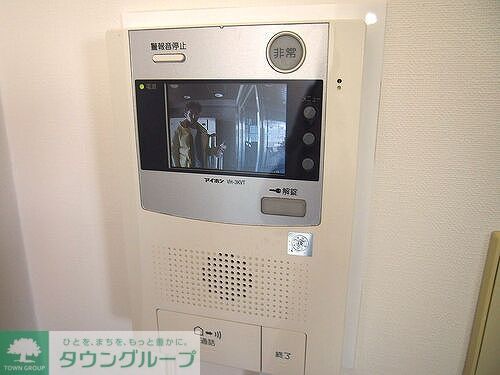 セキュリティ　TVモニター付きインターホン※前回募集時2020.2撮影